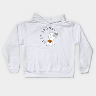 Halloween - Spooky ghost Kids Hoodie